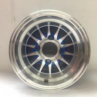 Quality 10'' Golf Cart Rim And 205/50-10 DOT Street Tire Assembly - Machined/Glossy for sale