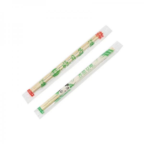 Quality 20cm 23cm Personalized Chopsticks Bamboo Plastic Bag Packing Chopsticks for sale