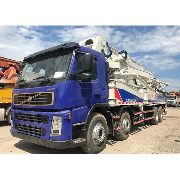 Quality 110 CUBIC Concrete Boom Truck Volvo Chassis ZLJ5420THB125-47 for sale