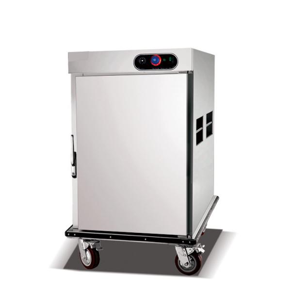 Quality Mobile Large Commercial Food Warmer Cabinet With Wheels Stainless Steel for sale