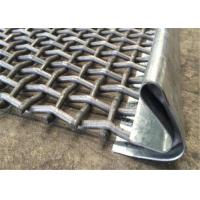 China 0.71mm Heavy Duty Shale Shaker Stainless Steel Crimped Mesh Screen for sale