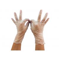 China 240mm Disposable Hand PVC Gloves Vinyl For Working & Safety factory