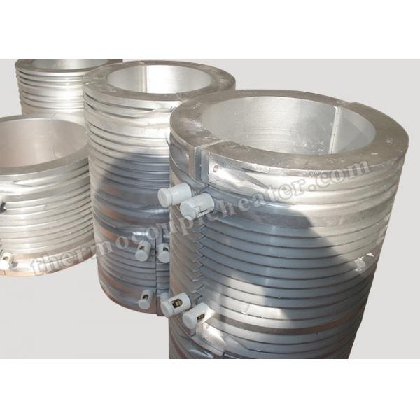 Quality Industrial Finned Air Cooled Cast - In Barrel Heaters For Extrusion Processing for sale