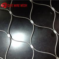 China X Tend 304 316 Stainless Steel Ferrule Rope Mesh For Zoo Bird factory