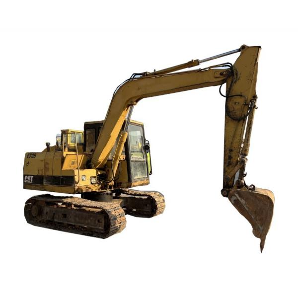 Quality Mini Used CAT Excavators E70B Backhoe Crawler Excavator 7 Tons for sale