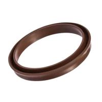 China fkm Square Brown Air Cylinder Seals V Ring Seals for Industrial Applications factory