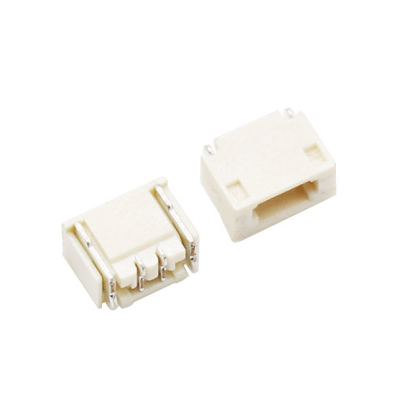 Quality 0.8mm Pitch Wafer Box Connector Right Angle Female Header SMT Horizontal ROHS for sale