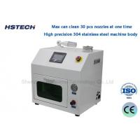 China Touch screen 304 Stainless Steel PLC Distributed Control SMT Nozzle Cleaner factory