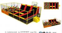 Buy cheap 72M2 Senjun Professional China Supplier ASTM Certified Indoor Trampoline from wholesalers