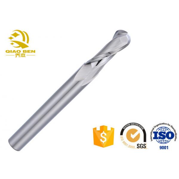 Quality Tungsten Steel Solid Carbide Ball Nose End Mills High Wear Resistance for sale