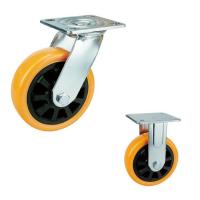 China PVC 100x50mm Heavy Duty Swivel Caster Wheels For Industrial factory