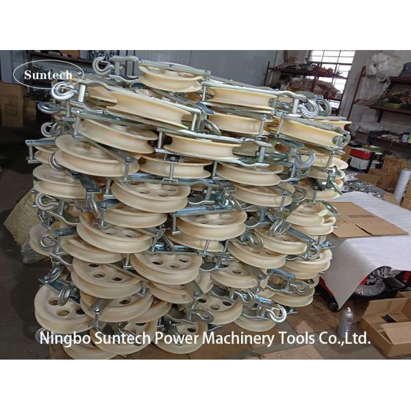 Quality Transmission Line 660 MC Nylon Sheave Conductor Stringing Blocks for sale