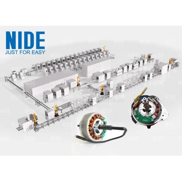 Quality Brushless Motorcycle Electric Motor Assembly Line Fully Automatic for sale