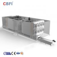 China Stainless Steel Double Spiral Freezer With 16~54 Inches Conveyor Width CIP Automatic Cleaning System factory