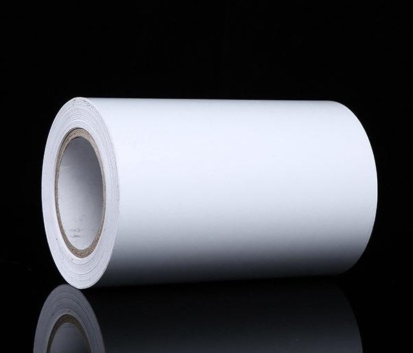 Quality SS4833 PP Glossy Super Strong Adhesive Glue Label Material Sticker Material for sale