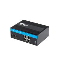 Quality 40Gbps Industrial Unmanaged POE Switch 10/100Base SFP Fiber Ports for sale