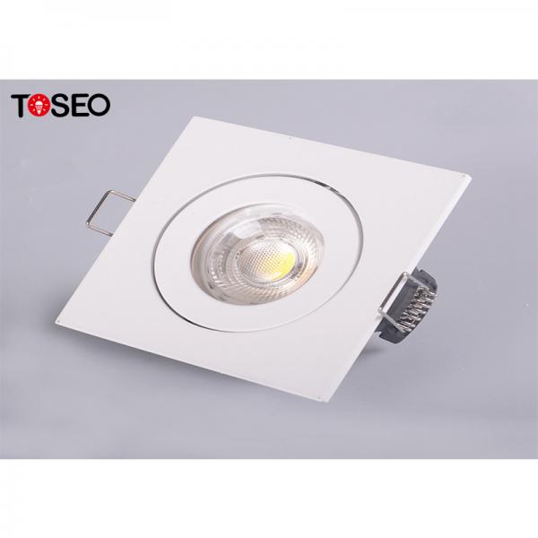 Quality 90mm Square Recessed Downlights Fixted Gu10 Downlight Fixture for sale