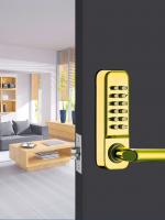Buy cheap Digital Zinc Resettable Combination Keyless Doorlock Mechanical 142 X 42 X 26 Mm from wholesalers