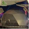 China Customized Size Colorful Dining Geodesic Dome Tent 13m Diameter factory