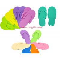 China Disposable Foam Slippers High Quality Foam Pedicure Slippper for Salon Spa Pedicure Flip Flop Tools factory