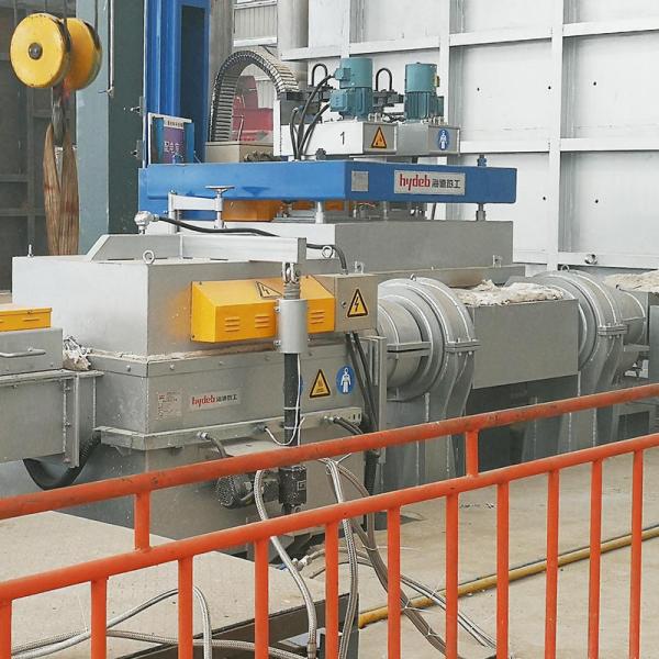 Quality In Line Rotary Degassing Unit For Removing Hydrogen From Molten Aluminum for sale