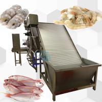 Quality 380V 50Hz Shrimp Grader Machine , Durable Seafood Process Equipment for sale