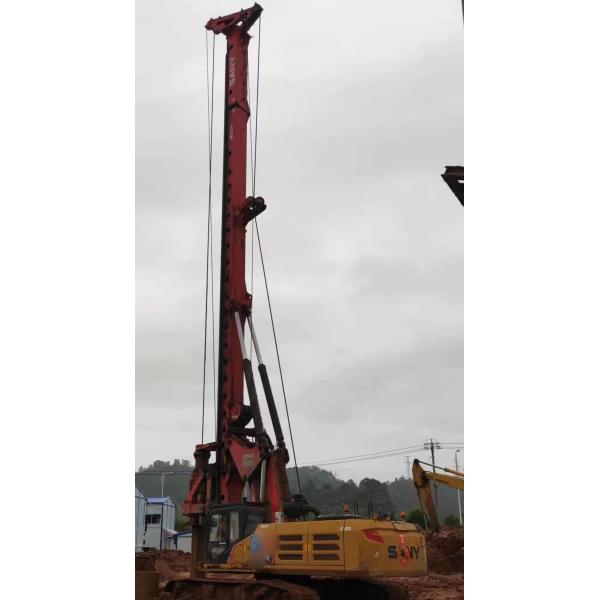 Quality Sany SR285R 2017 Used Rotary Drilling Rig 5~24 Rpm 300KW for sale