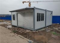 China Fast Installation Prefabricated Container House Rolling Gate Convenient factory