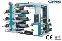 China non woven fabric flexographic printing machine for plastic films / paper roll factory