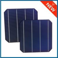 China 156*156mm mono solar cells in stock with 3BB/4BB, mono-crystalline solar cells for mono solar panel factory