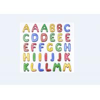 China Colored Custom Puffy Alphabet Stickers For Baby Room Wall Decor Eco Friendly factory