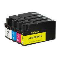China lexmark OfficeEdge Pro4000c/Pro4000 compatible Lexmark 200/lexmark 210  ink inkjet cartridge for lexmark 200 with chip factory