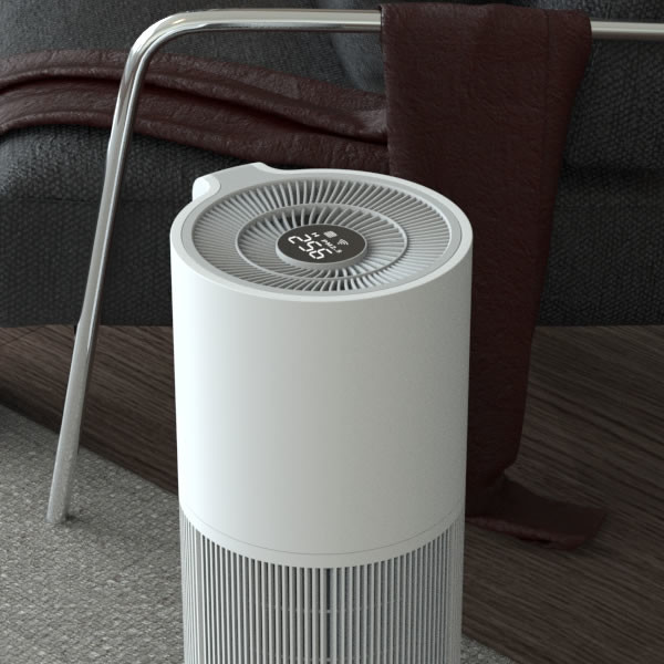 Quality CE Approved Home Air Purifier Pleated Air Filters True Hepa for viruses for sale