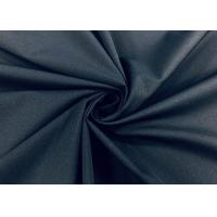 Quality High Density Knitting Stretchy Fabric For Swimwear Black 170GSM 80% Nylon for sale