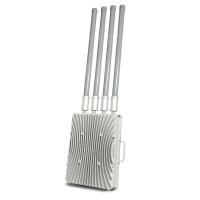 Quality Fixed Wall Mounting High Power 4 Omni Directional Antennas Drone UAV Jammer for for sale