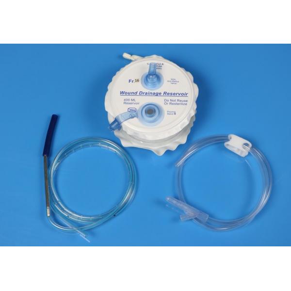 Quality Stainless Steel Medical Disposable Supplies Sterile 400ml Closed Wound Drainage Reservoir System for sale