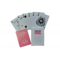 China Jumbo Index Poker Cards Plastic Casino Playing Cards Custom Made With Your Logo factory