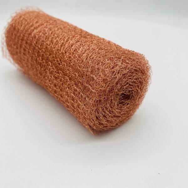 Quality 0.2mm-0.28mm Copper Wool Mesh Pest Control Blocker RFI Shielding Mesh for sale