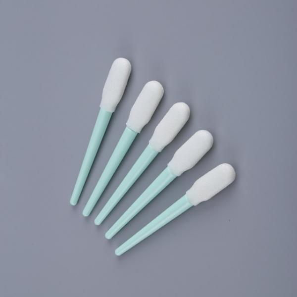 Quality Foam Cleaning Swabs with Rigid PP Stick Large Head Cotton Swabs for sale