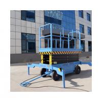 china 10m double Masts lift hydraulic hydraulic Aerial Working Platform Lift self