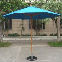 China Modern Outdoor Patio Umbrellas , Courtyard Outdoor Garden Parasol 2.7M factory