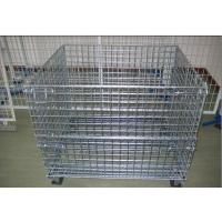 Quality Galvanized Plating Wire Mesh Cage For Goods Storage In Warehouse for sale