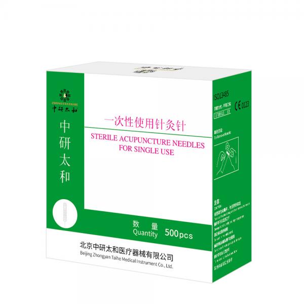 Quality Zhongyan Taihe High Quality 500pcs Disposable Sterile Painless Acupuncture for sale