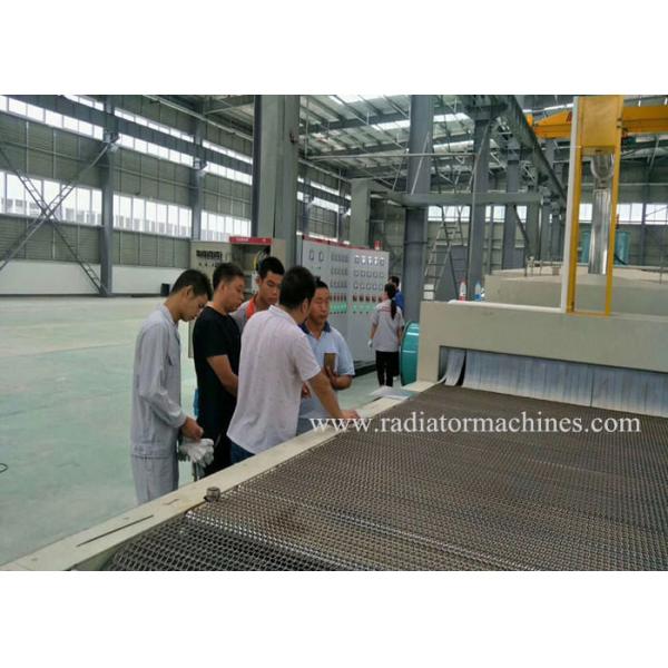 Quality Durable CAB Electric Nocolok Brazing Furnace 1200 - 220 - 12000MM With Gas for sale