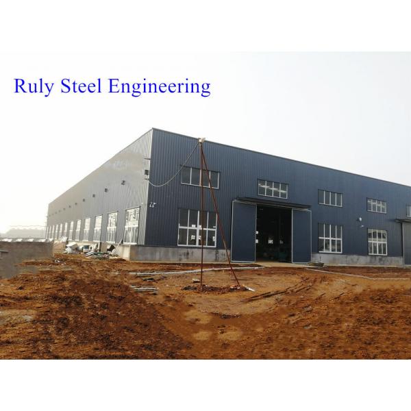 Quality Insulation Panel Portal Frame Steel Structure Warehouse for sale