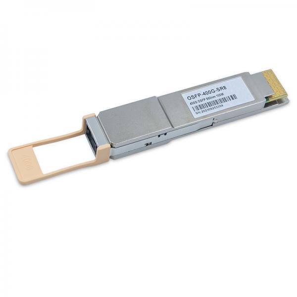 Quality 400G SR8 Optical Transceiver OSFP Form Factor 100m PAM4 850nm MPO-16 Connector Over MMF Transceiver for sale