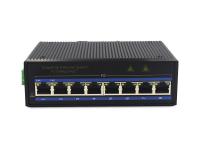 China 10/100/1000M 8xRJ45 UTP port unmanaged industrial ethernet switch for IP Cameras factory