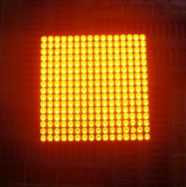 China SGS 40mm 16x16 Rgb Led Matrix  , Dot Matrix LED Running Display factory
