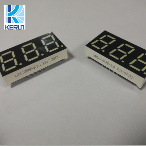 Quality Electric Oven Microwave 7 Segment Numeric Display 3 Digit Anti Moisture 9.2mm for sale