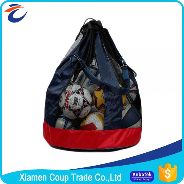 Quality 420D Oxford Cloth Custom Sports Bags / Tennis Ball Bag Big Loaded Ball Package for sale